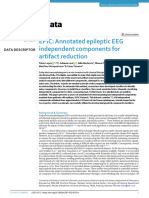 EPIC: Annotated Epileptic EEG Independent Components For Artifact Reduction