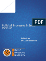 8820 Depol617 Political Processes in India