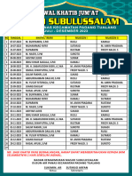 Jadwal Kutbah Masjid Subulussalam