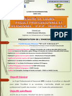 Cours Projet Personnel Profesionnel - PPP4 - M Flodo