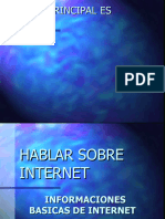 El Tema Principal Es Internet