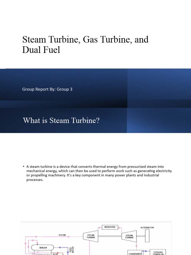 Steam and Gas Turbine Overview | PDF | Gas Turbine | Steam