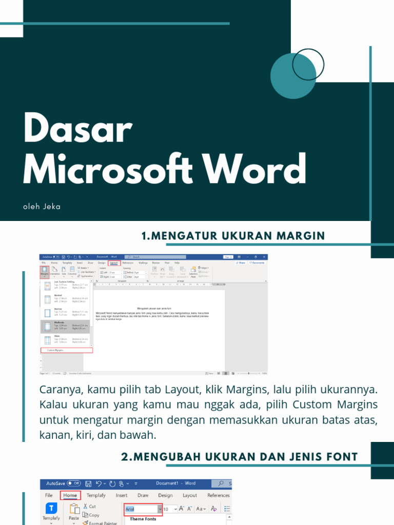 Dasar Microsoft Word Pdf