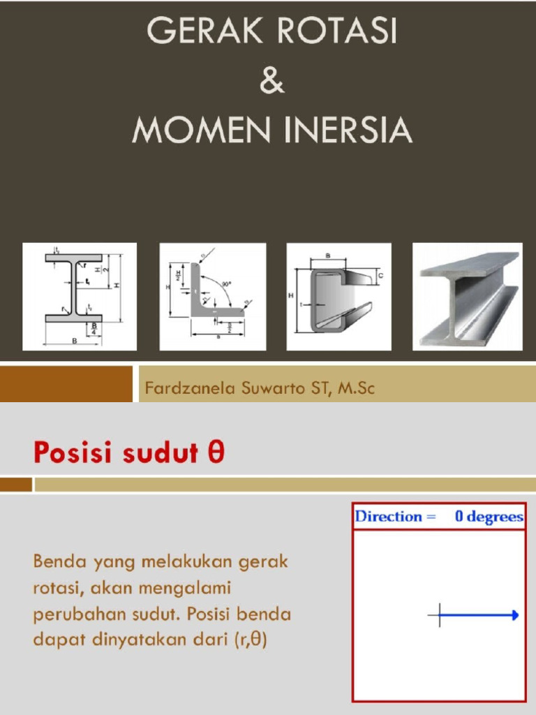 4 FISIKA Rotasi Inersia | PDF