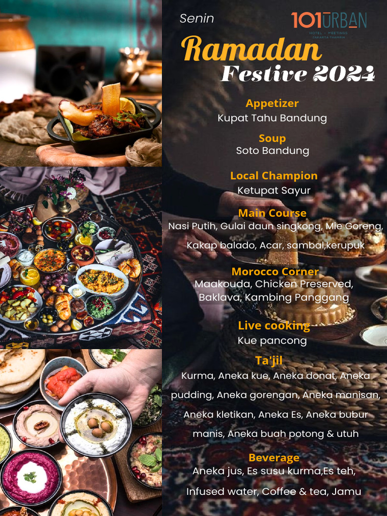 Diverse Ramadan Menu Offerings | PDF | Cuisine | Foods