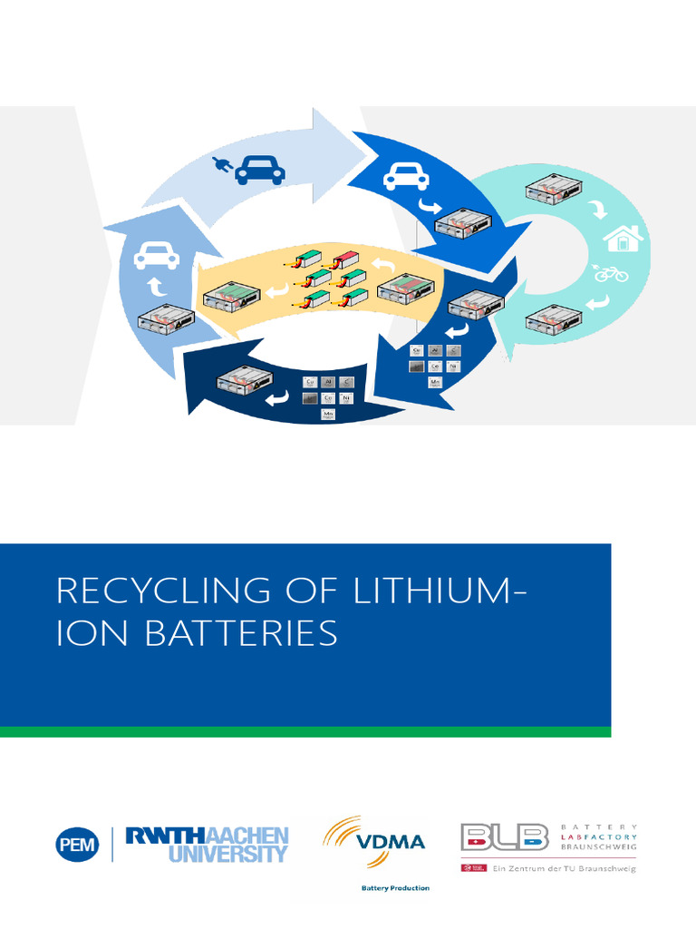 Lithium-Ion Battery Recycling Guide | PDF | Lithium Ion Battery | Recycling