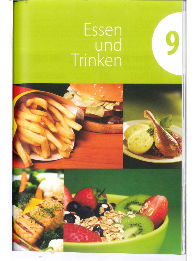Essen Und Trinken A2-B1 | PDF