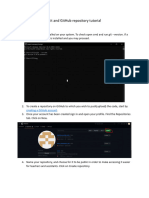 Git and GitHub Repository Tutorial