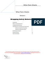 When Panic Attacks - Module 6 - Dropping Safety Behaviours