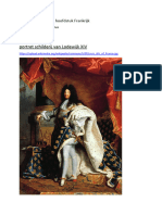 Frankrijk Bronnenonderzoek Portret Lodewijk XIV