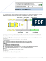 I2D TD3 DET SFC Barriere - Automatique