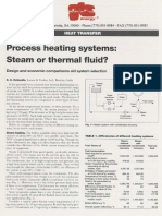 Process Heating Systems - Steam or Thermal Fluid