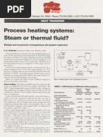 Process Heating Systems - Steam or Thermal Fluid