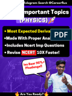 Class 11 Physics Derivations