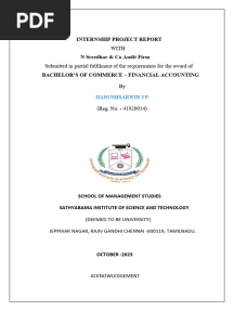 Internship Report