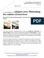 Travaux Pratiques Avec Photoshop Les Cahiers D Exercices PDF