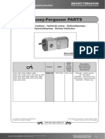 Massey-Ferguson PARTS: Pompe Hydraulique - Hydraulic Pump - Hydraulikpumpe - Hydrauliekpomp - Bomba Hidráulica