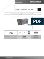 Massey-Ferguson: Pompe Hydraulique - Hydraulic Pump - Hydraulikpumpe Hydrauliekpomp - Bomba Hidráulica