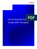 Cloud Security Policy