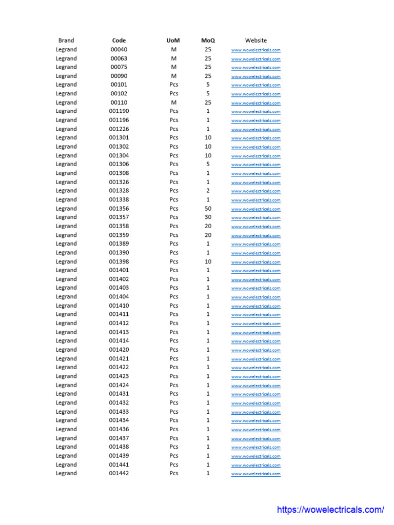 Legrand Latest Price List 2024 PDF Electronics Computing