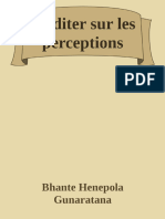 Méditer Sur Les Perceptions (Bhante Henepola Gunaratana)