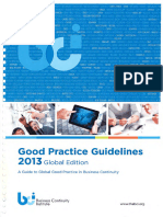 BCP Good Practice Guideline 2013