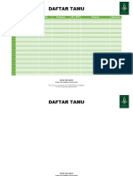 Format Daftar Tamu RDM