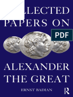 Collected Papers On Alexander The Great 0415711398 9780415711395