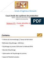 Ecole Nationale D'ingénieur Monastir: Cours Etude Des Systèmes de Production