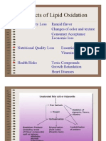 Lipid Oxidation