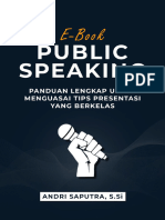 E-Book Public Speaking Skill Update