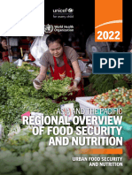 Asia and The Pacific - Regional Overview of Food Security and Nutrition 2022