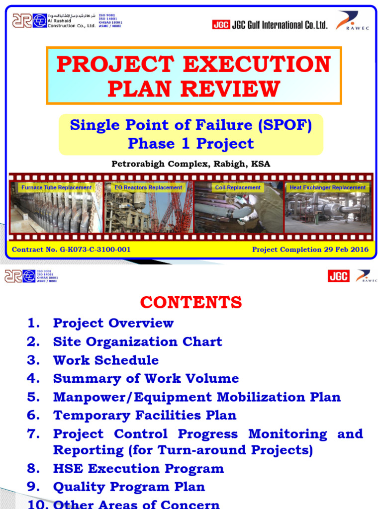 Project Execution Plan | PDF | Iso 9000 | Quality Assurance