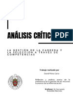 Análisis Crítico Ricardo Humanes
