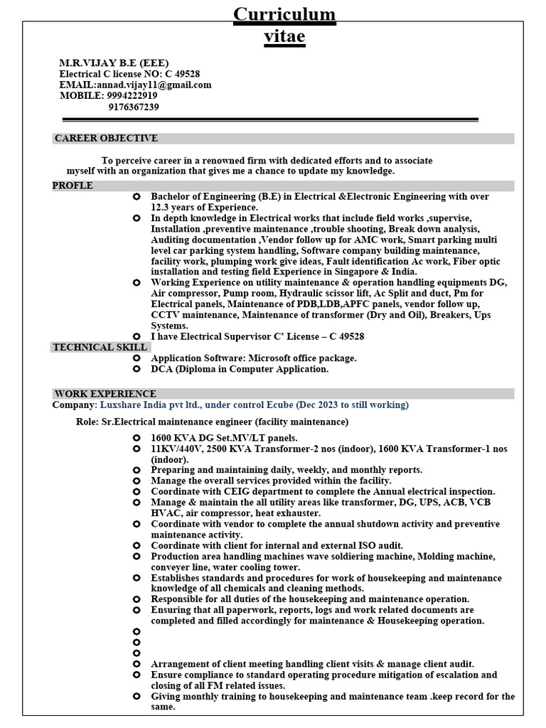 Vijay Resume 2024 PDF Transformer - 1710946737