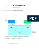 Configuration Basique de BGP