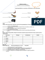 MAPEH Summative Test Quarter 3