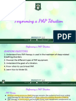 Performing A PAP Titration