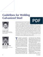 Guidelines For Welding Galvanized Steel