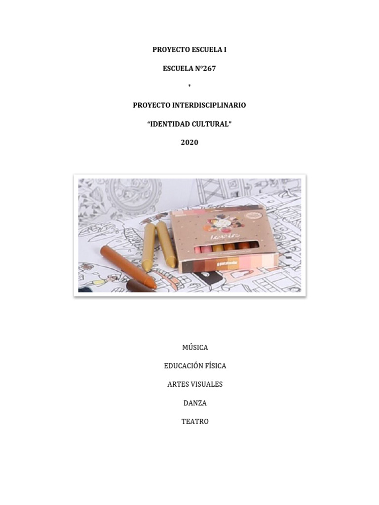 Arte y Educación para la Identidad Cultural | PDF | Grupo social | Sociedad