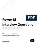 Power Bi Interview Questions