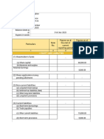 Balance Sheet Midterm Practice