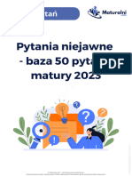 Pytania Niejawne - Baza 50 Pytań Z 2023 Roku!