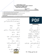 Soal Pat Bahasa Arab Kelas 8 2021 - 2022 Oke