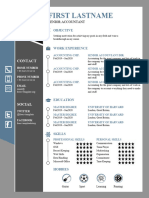 Curriculum Vitae Template 1067