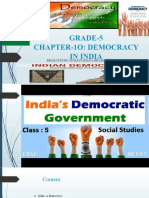 Chapter-10 - Democracy in India
