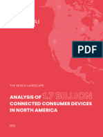 Analysis of 1.7 Billion Connected Consumer Devices in North America (CUJO AI)