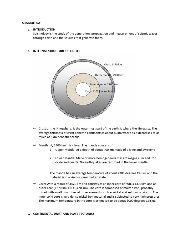 Understanding Seismology and Earthquakes | PDF | Terrestrial Planets ...