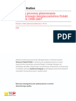 3 :4 Analiza Procesu Planowania Strategicznego Bezpieczeństwa W Polsce W 1990-2007