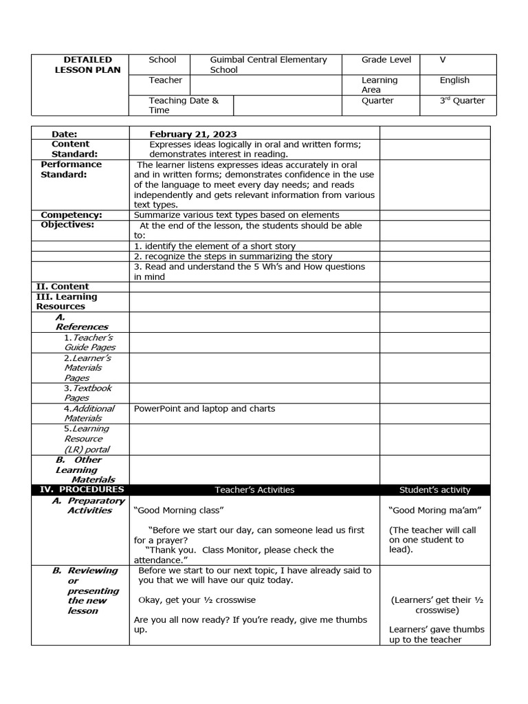 Summarizing pdf learning teachers